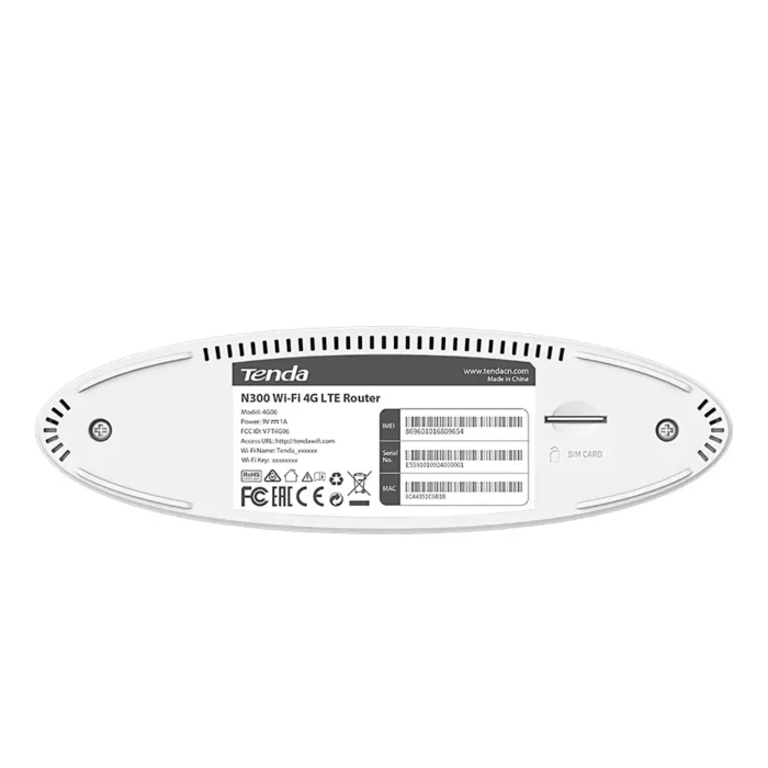 Фото 4. 4G Wi-Fi Маршрутизатор (роутер) Tenda 4G06. Купити в maxmy.com.ua