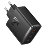 Baseus Cube Pro Fast Charger 2C+U 65W Black
