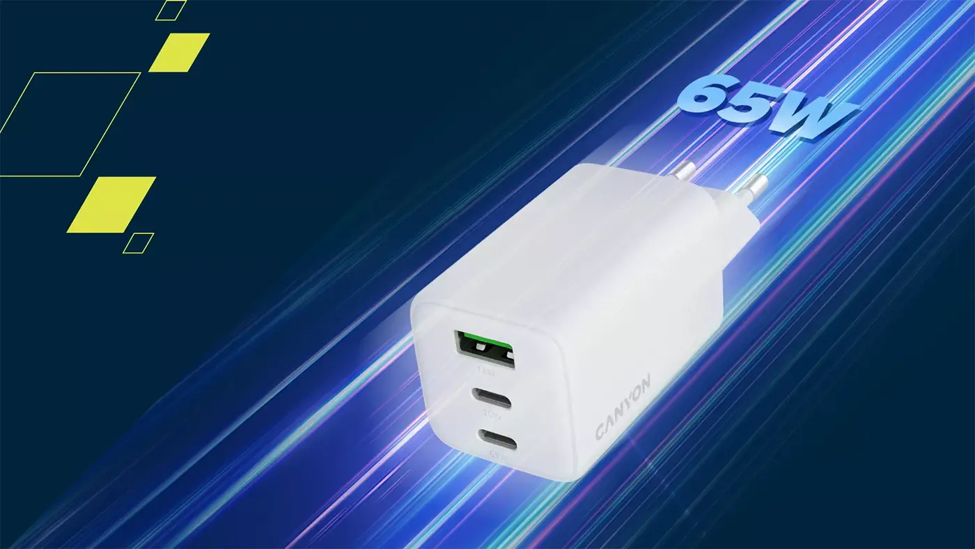 canyon gan 65w cuw65acc eu white 5