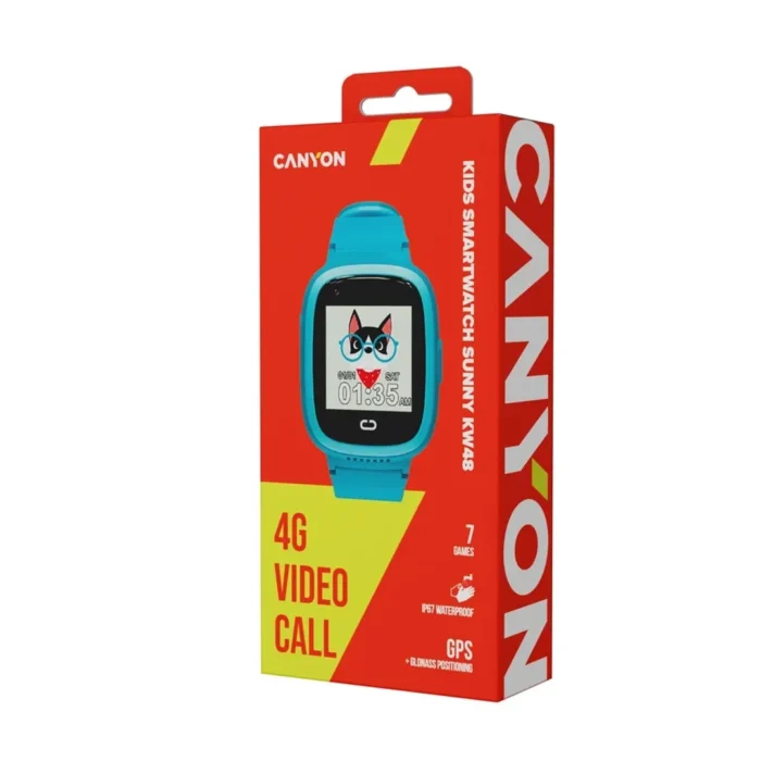 Canyon Sunny KW-48 Video 4G GPS Games&Music Blue
