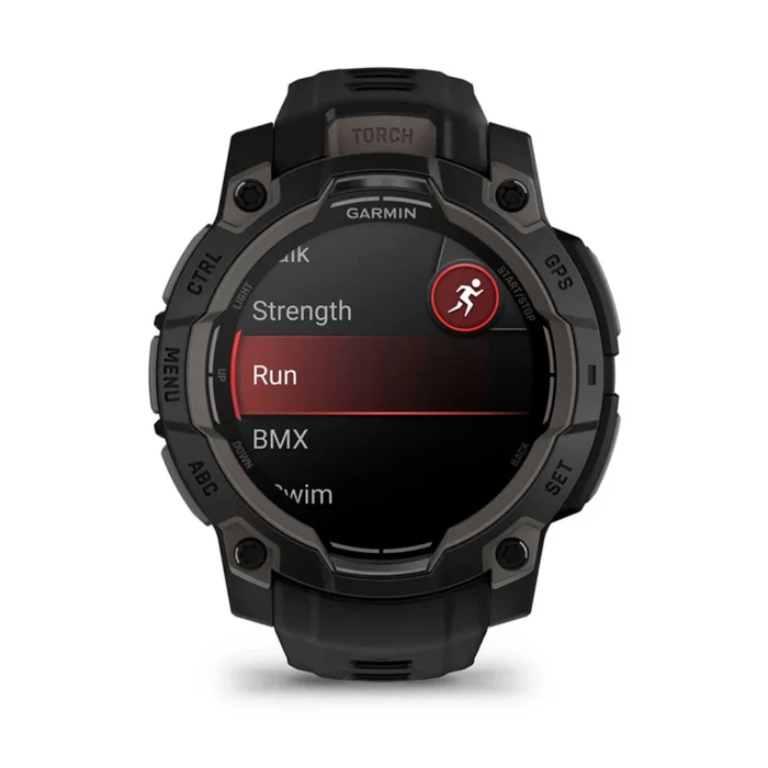 Garmin Instinct 3 45mm AMOLED Black with Black Band