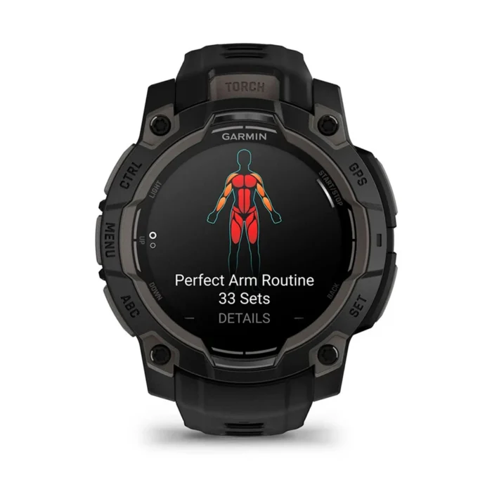 Garmin Instinct 3 45mm AMOLED Black with Black Band