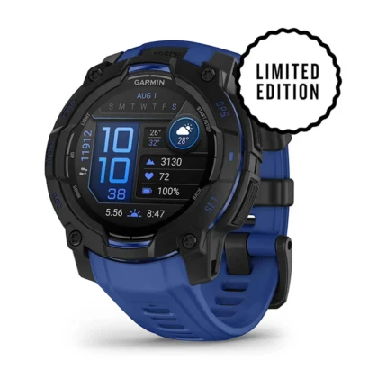 Garmin Instinct 3 45mm AMOLED Black with Blue Band