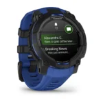 Garmin Instinct 3 45mm AMOLED Black with Blue Band