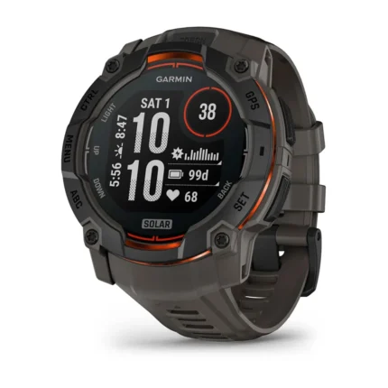 Garmin Instinct 3 50mm Solar Black with Charcoal Band