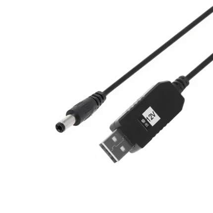 Фото 1. Кабель-адаптер XoKo USB DC 5V to DC 12V 5.5*2.1 mm. Купити в maxmy.com.ua