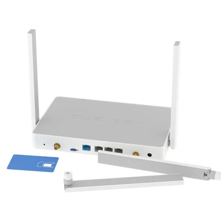 Фото 2. 4G Wi-Fi Маршрутизатор (роутер) Keenetic Hero 4G+ (KN-2311). Купити в maxmy.com.ua