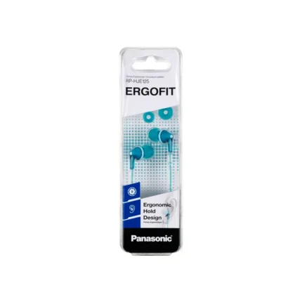 Фото 2. Навушники Panasonic RP-HJE125E-Z Turquoise. Купити в maxmy.com.ua