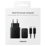 Samsung Fast Charging Type-C 45W with Cable Black