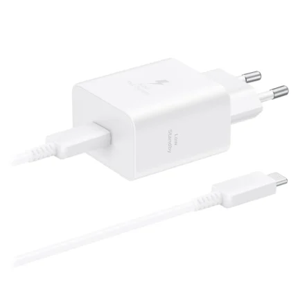 Samsung Fast Charging Type-C 45W with Cable White