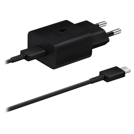 Samsung USB-С 15W Black plus Cable USB-C 1m