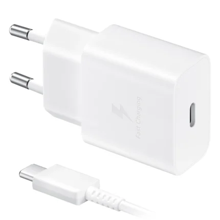 Samsung USB-С 15W White plus Cable USB-C 1m