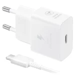 Samsung USB-С 25W White plus Cable USB-C