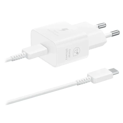 Samsung USB-С 25W White plus Cable USB-C