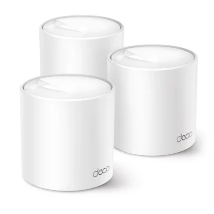 Фото 1. Wi-Fi Маршрутизатор (роутер) TP-Link Deco X50 3-Pack. Купити в maxmy.com.ua