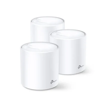 Фото 1. Wi-Fi Маршрутизатор (роутер) TP-Link Deco X60 3-Pack. Купити в maxmy.com.ua
