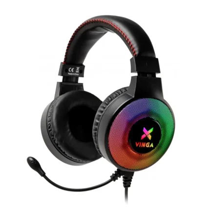 Фото 1. Навушники Vinga HSCU-100 Gaming LED Black. Купити в maxmy.com.ua