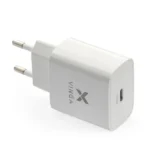 Фото 1. Мережевий зарядний пристрій Vinga PD Type-C 20W Charger White (VWCPDC). Купити в maxmy.com.ua