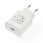 Фото 2. Мережевий зарядний пристрій Vinga PD Type-C 20W Charger White (VWCPDC). Купити в maxmy.com.ua